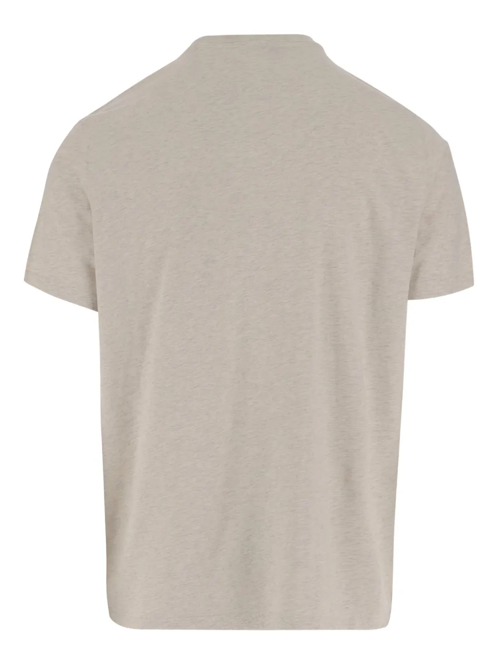 Autry T-shirt met logodetail Beige
