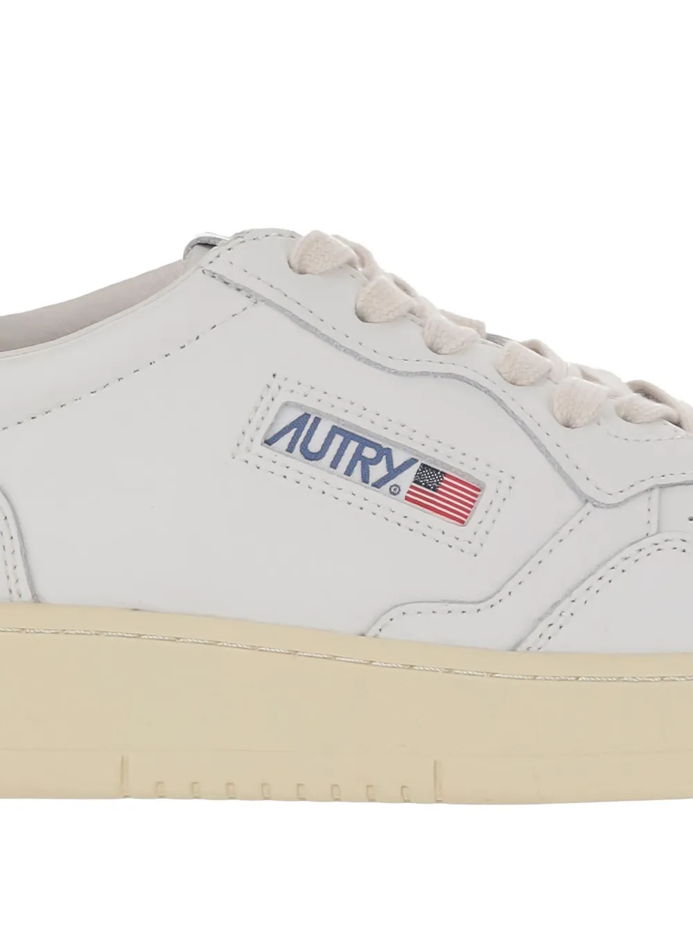 Autry Medalist leather sneakers White
