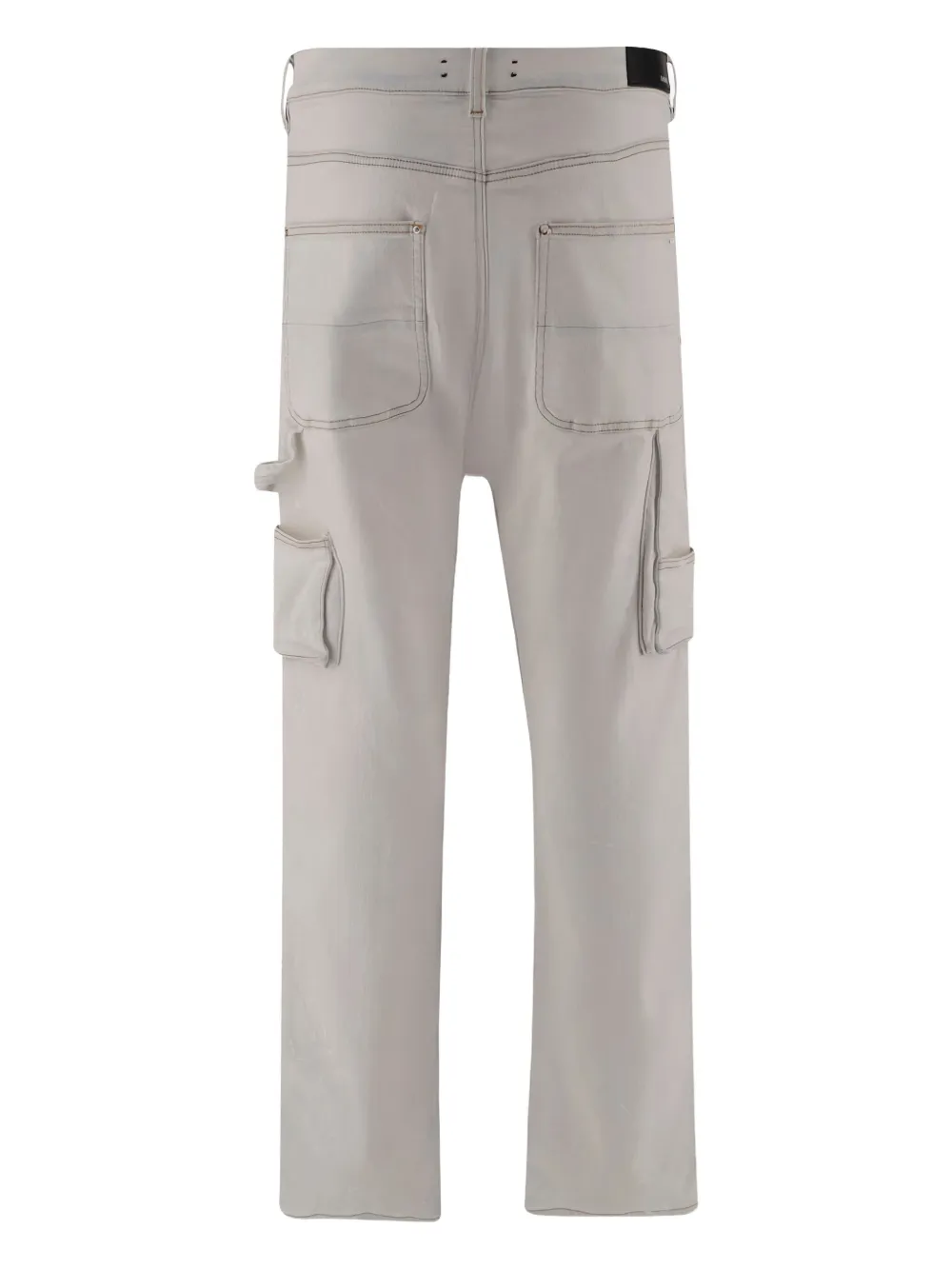 AMIRI Jeans met logoprint - Blauw