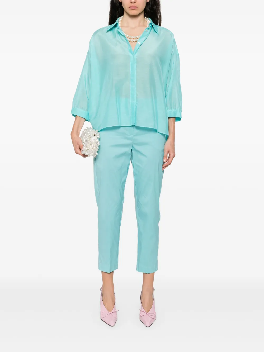 I BLUES Bucci blouse - Blauw