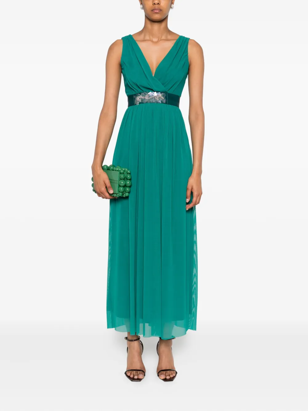 Pennyblack belted V-neck dress | Evening Dresses | Image 2