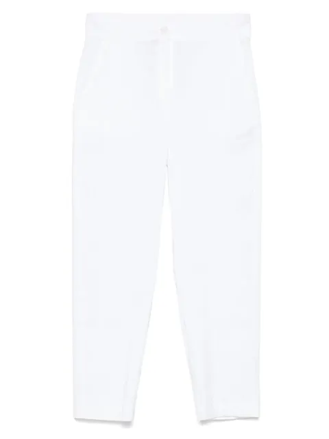 I BLUES cotton cropped trousers
