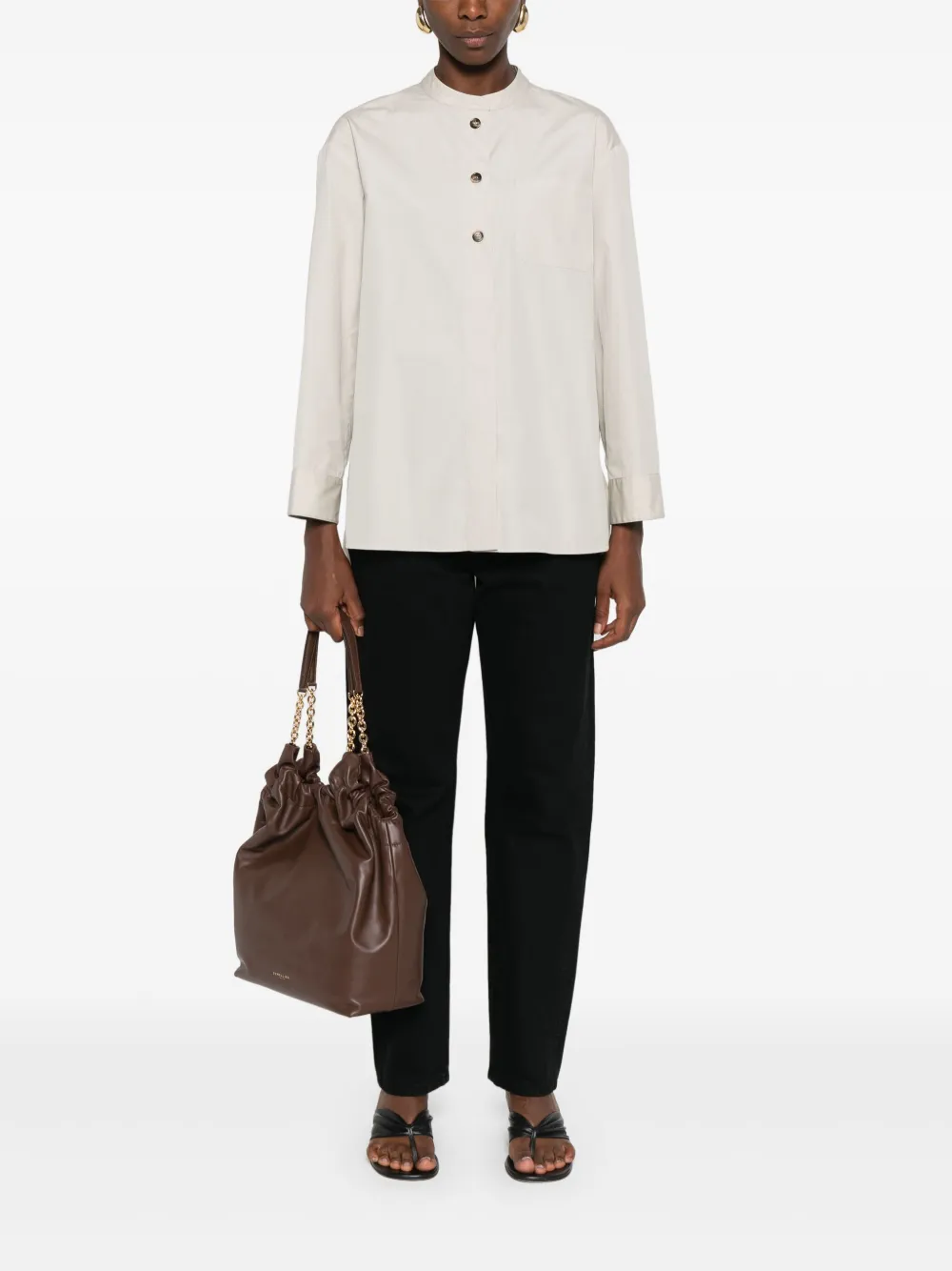 'S Max Mara Katoenen overhemd Beige