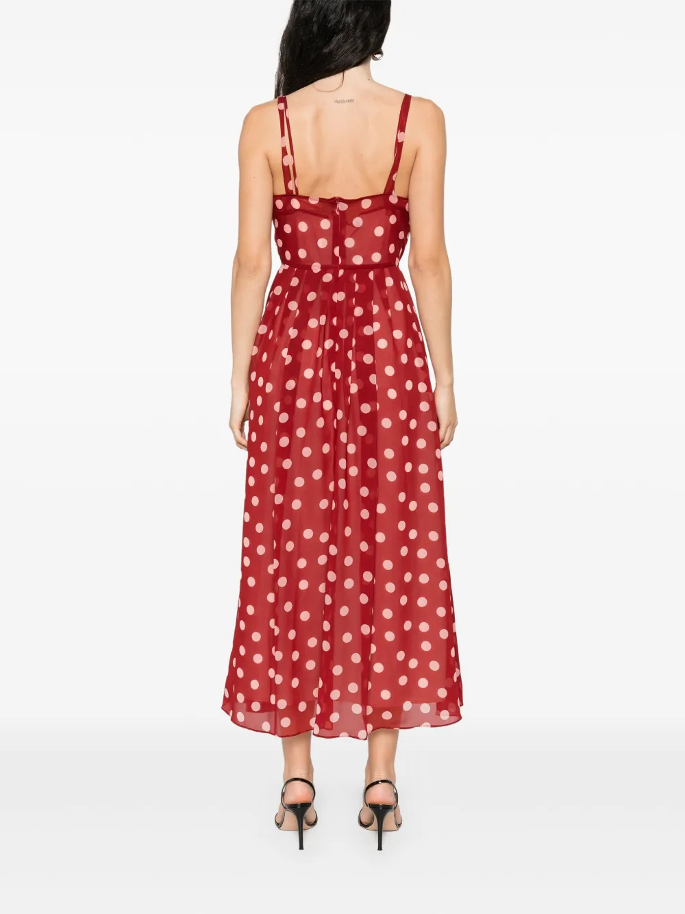 I BLUES JERSEY MIDI DRESS