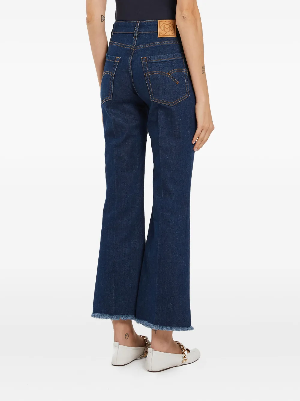 Marella Jeans met franje - Blauw