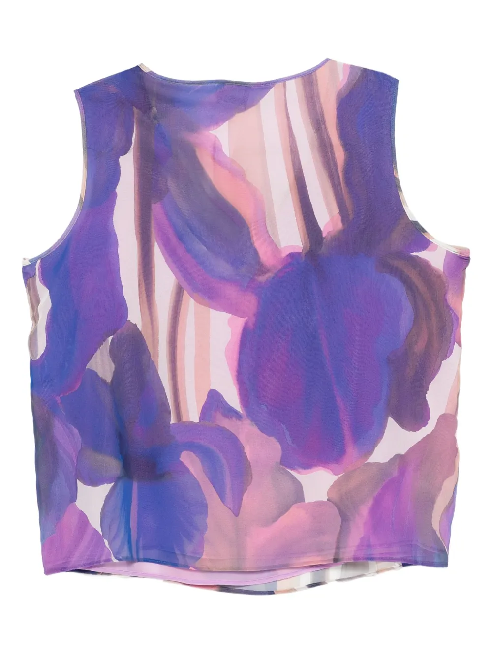 Marina Rinaldi printed georgette top | Vests & Tank Tops | Image 2
