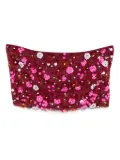 I BLUES sequin-embellished top - Red