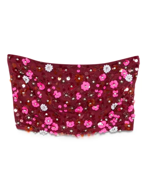 I BLUES sequin-embellished top
