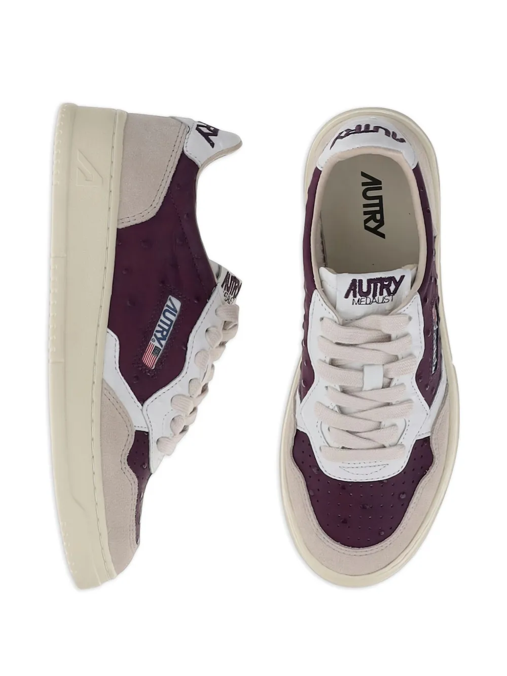 Autry logo-embroidered sneakers