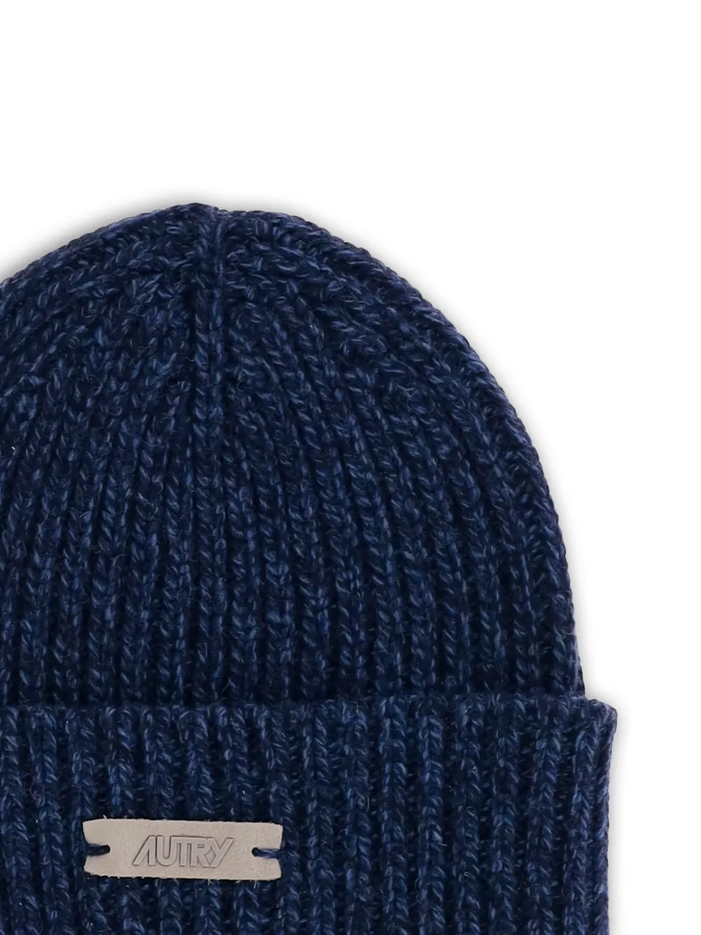 Autry Ribgebreide muts Blauw