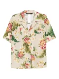 Marina Rinaldi Braies floral-print shirt - Neutrals