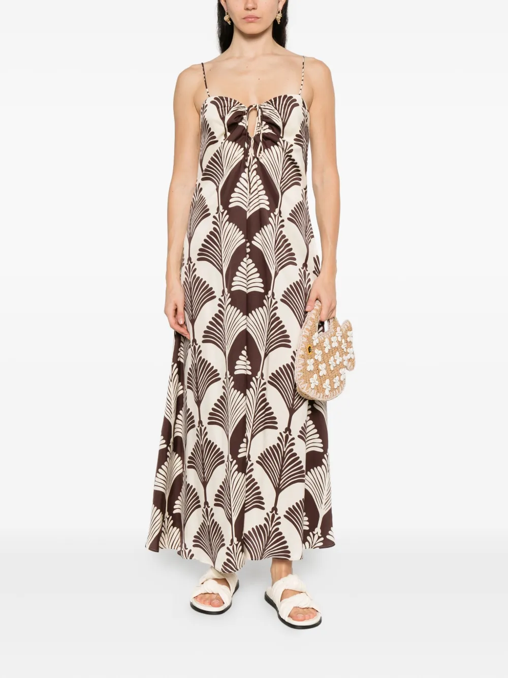 Pennyblack leaf-print tie-front dress | Day Dresses | Image 2