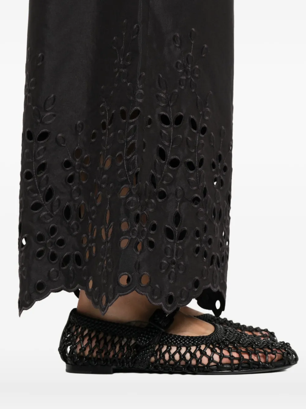 Pennyblack Broderie anglaise broek Zwart