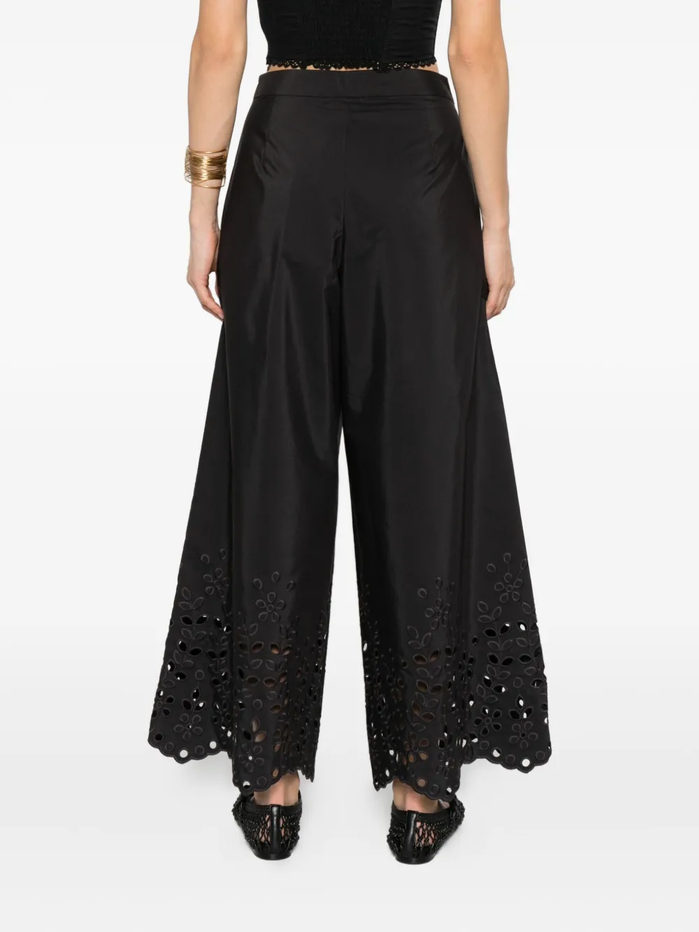 Pennyblack Broderie anglaise broek Zwart