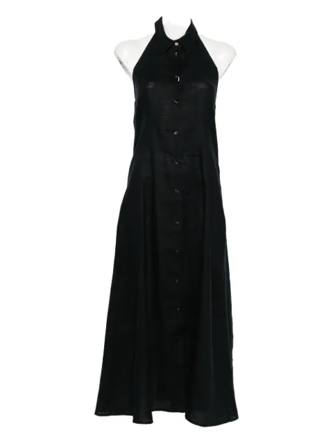 I BLUES halterneck midi dress