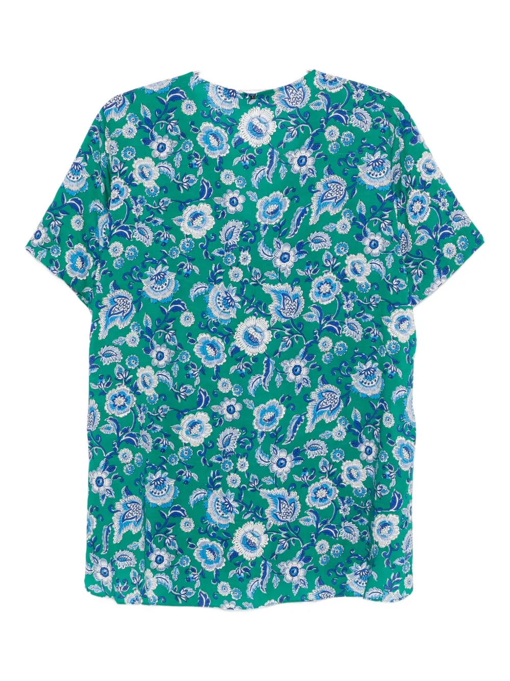 Marina Rinaldi Cinese floral-print lace-trimmed top | T-Shirts & Jersey Shirts | Image 2