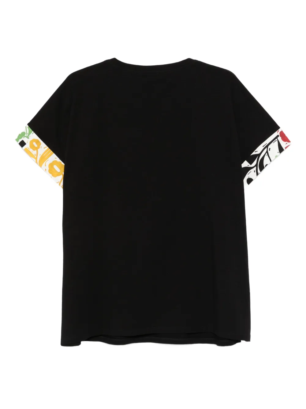 Marina Rinaldi Coimbra T-shirt met V-hals Zwart