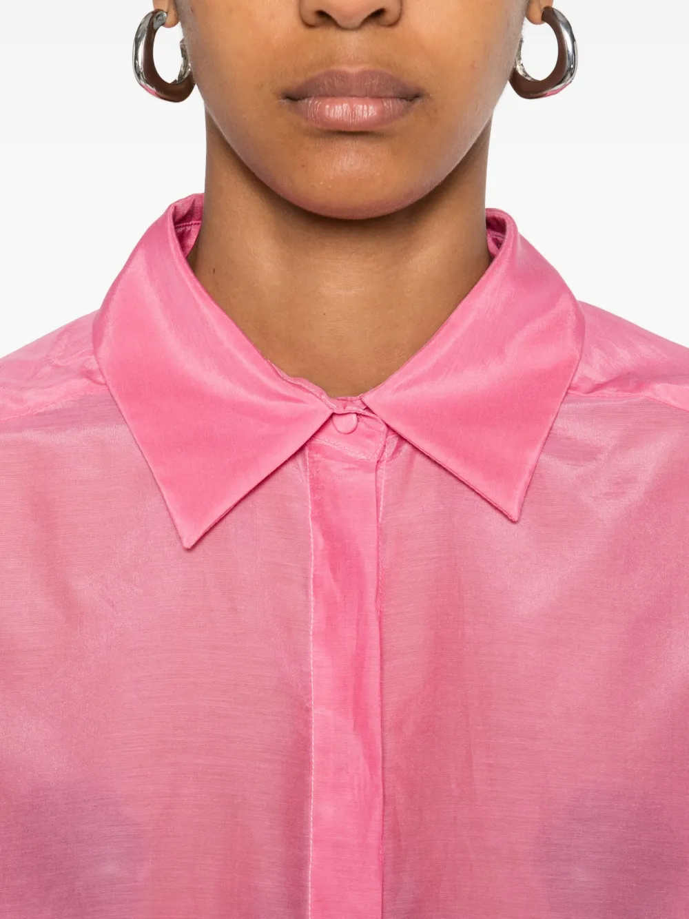 I BLUES Button-down blouse Roze
