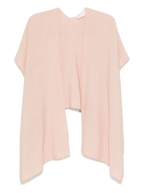 I BLUES short-sleeve silk cardigan