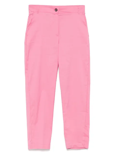I BLUES cotton cropped trousers