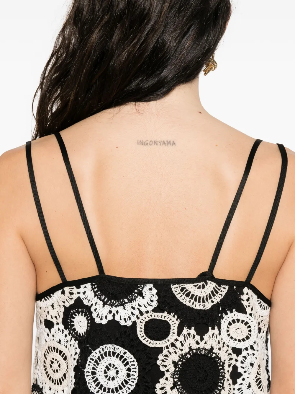 Pennyblack Jurk met gehaakt kant Zwart
