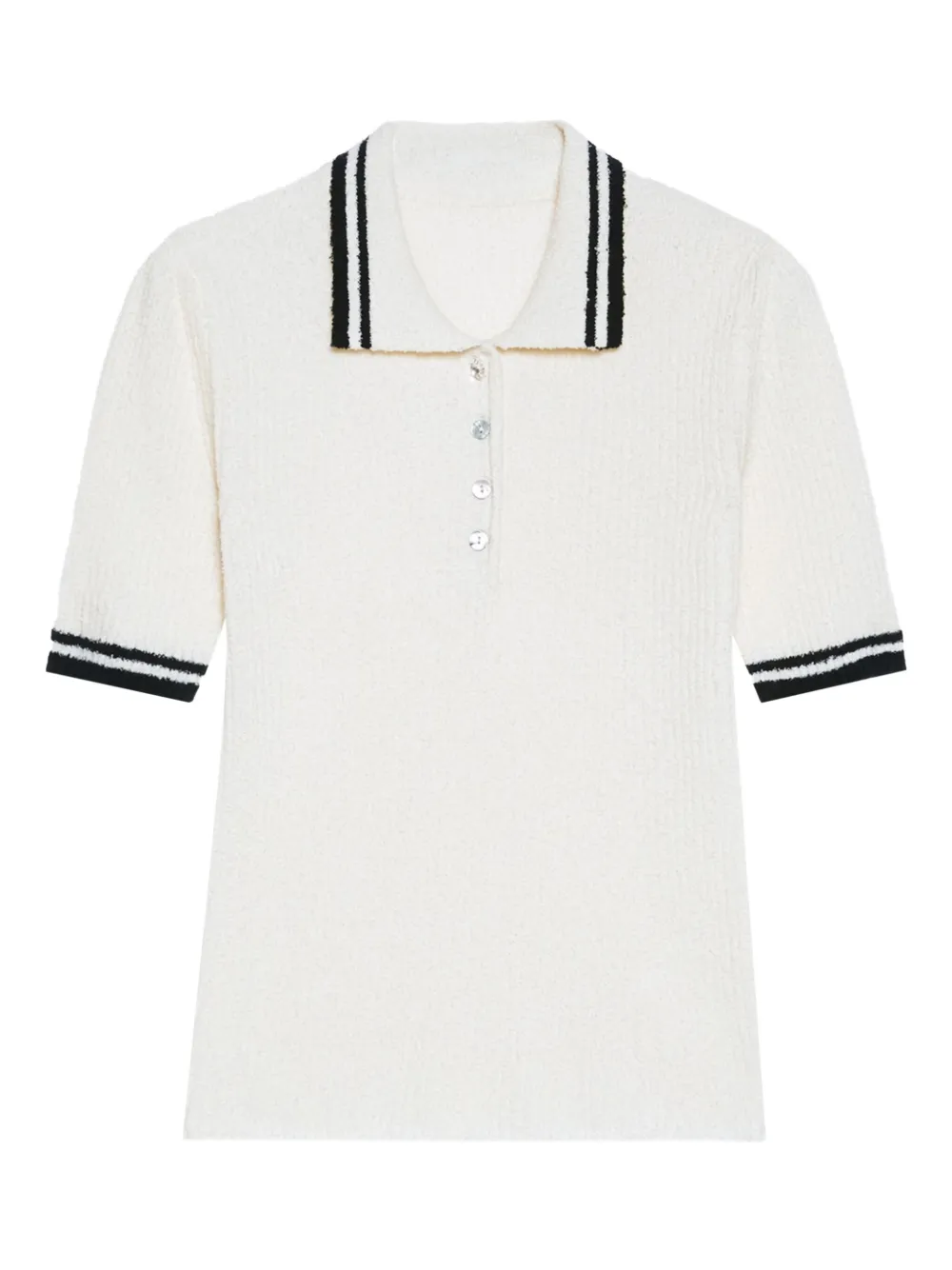 Pennyblack polo de canalé | neutro | Image 1
