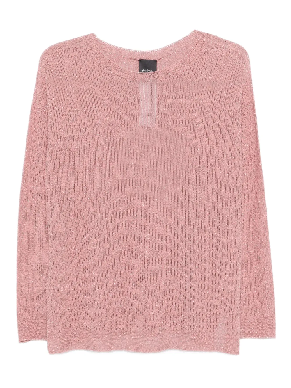 Marina Rinaldi Teatino ribbed sweater | Pink | Image 1