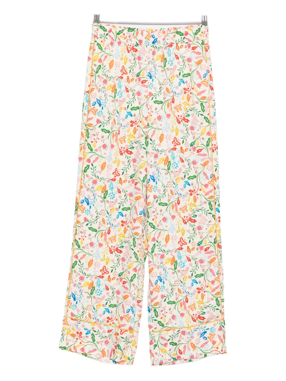 I Blues Floral-print Trousers