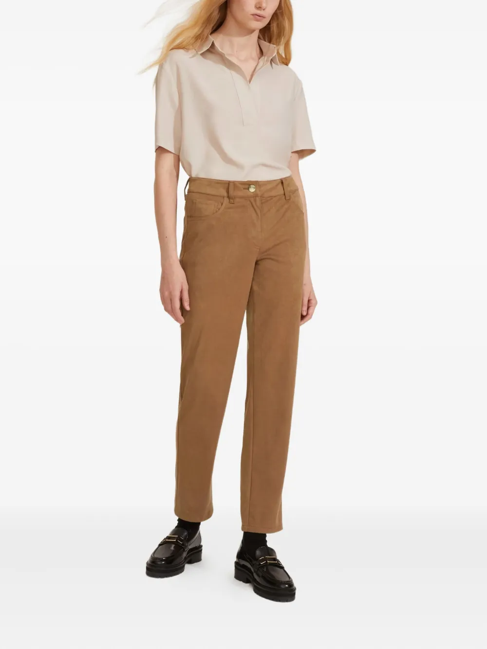 Marella Emme polo shirt Beige