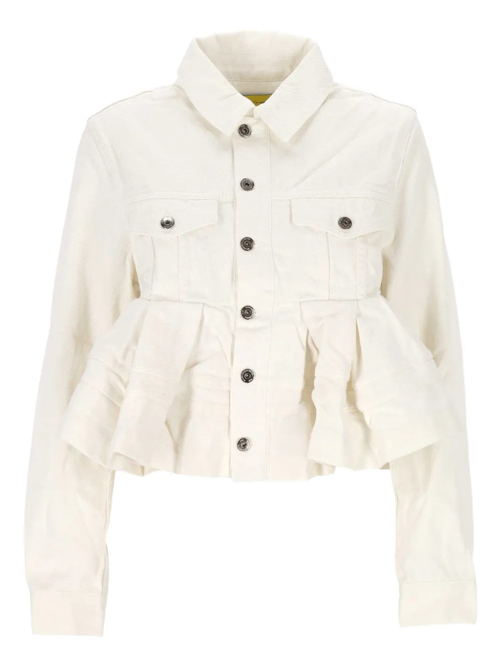 Marques'Almeida Jaqueta de algodão | Branco | Image 1