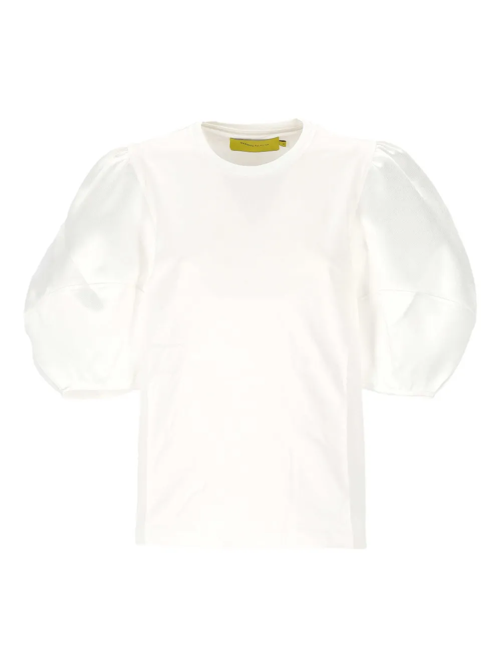 Marques'Almeida playera de algodón | blanco | Image 1