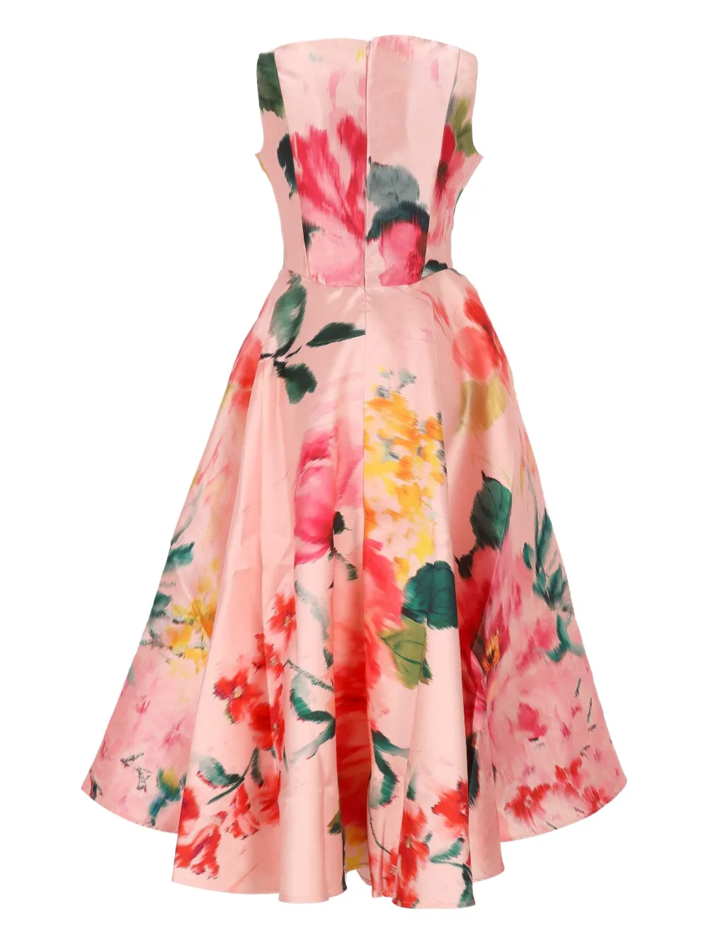 Marques'Almeida floral-print sleeveless dress - Roze