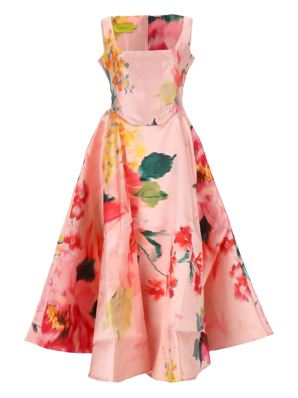 Marques'Almeida floral-print sleeveless dress