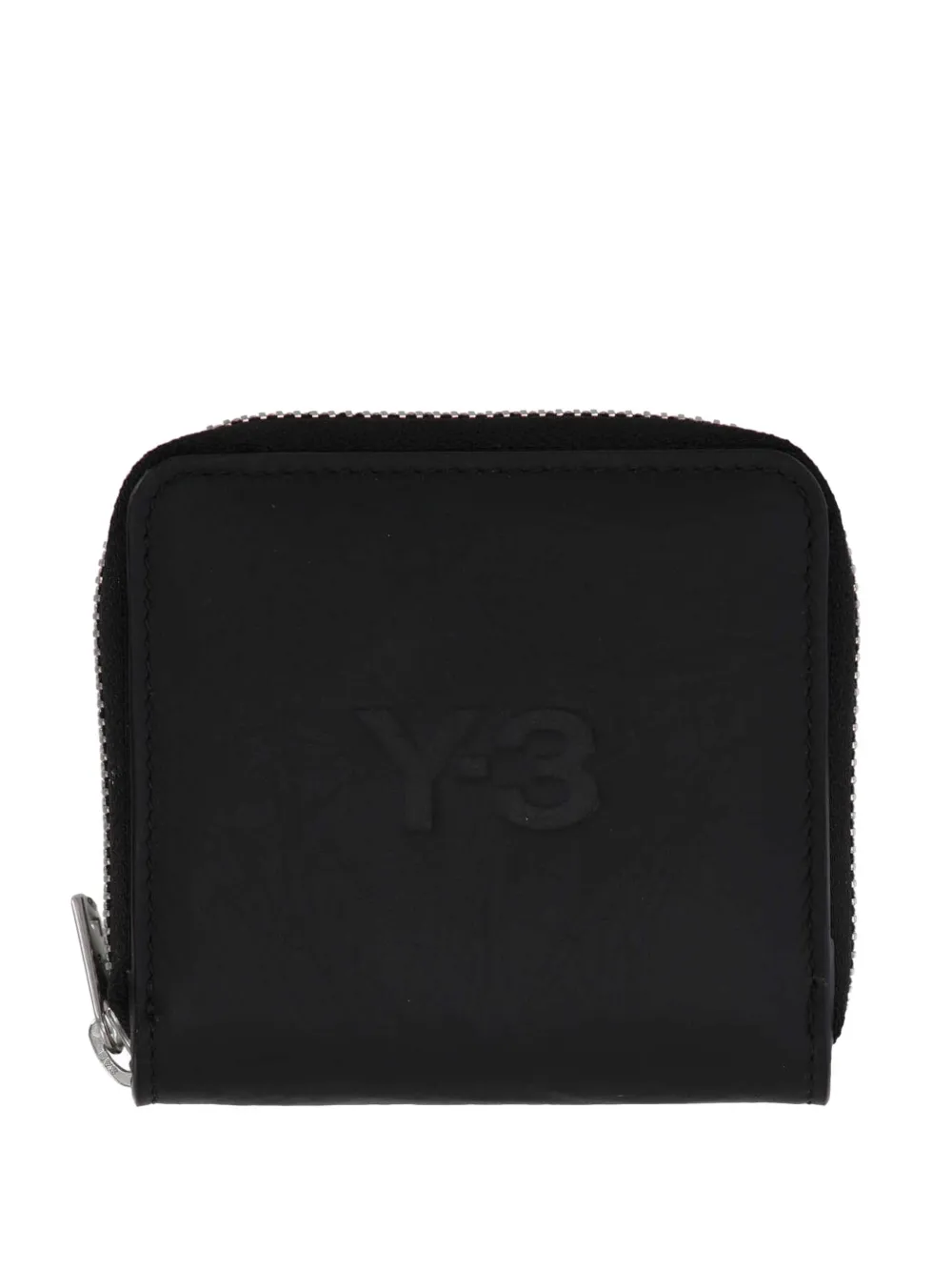 Y-3 cartera con logo en relieve | negro | Image 1