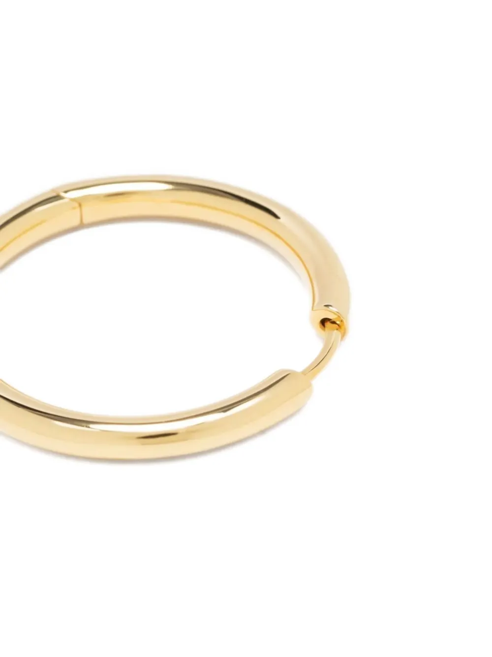Tom Wood polished hoop earrings - Goud