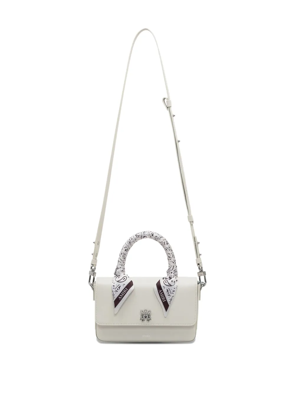 AMIRI Leren shopper Wit