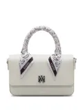 AMIRI leather top-handle tote bag - White