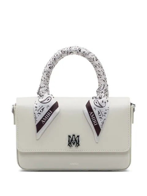 AMIRI leather top-handle tote bag