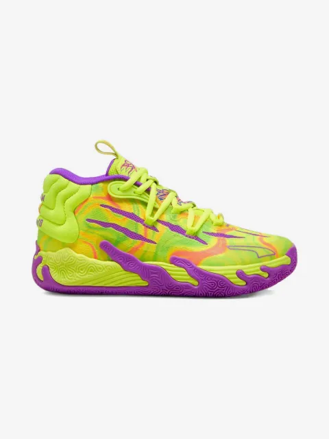 Puma Kids tenis MB.03 Yellow en colaboración con Lamelo Ball