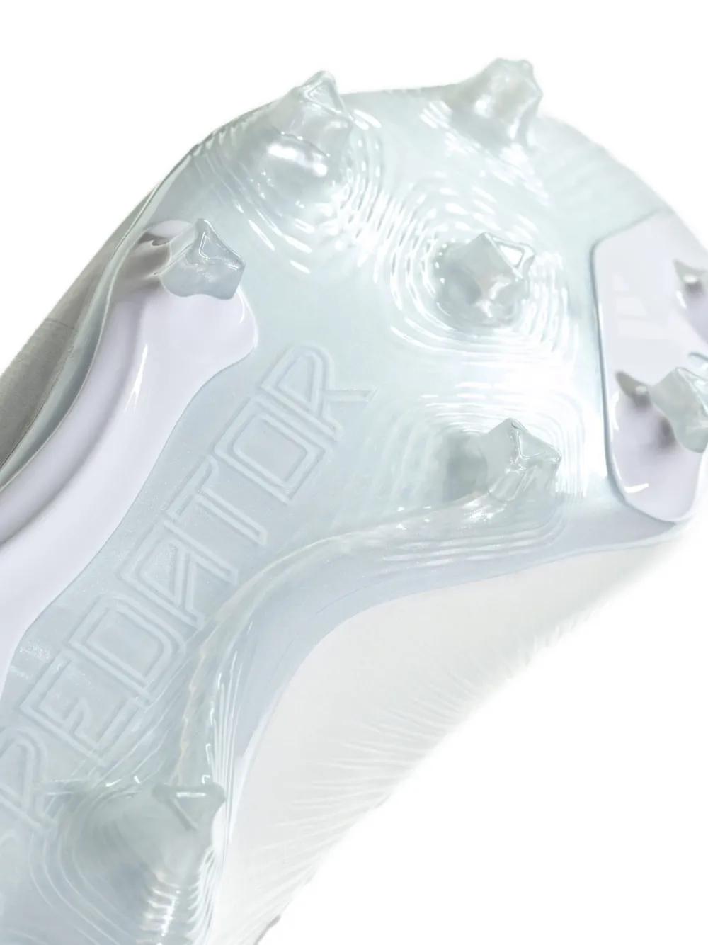 adidas Predator 24 Pro FG "Cloud White Silver Metallic" cleats
