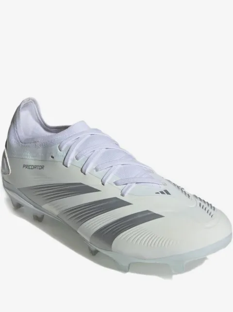 adidas claquettes Predator 24 Pro FG 'Cloud White/Silver Metallic'