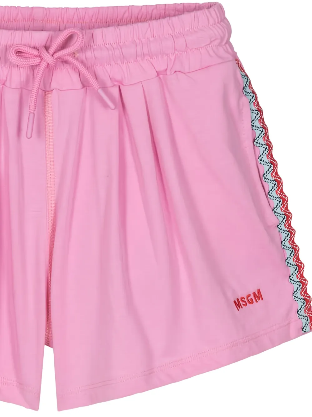 MSGM Kids embroidered shorts | Girls Casual Shorts | Image 2