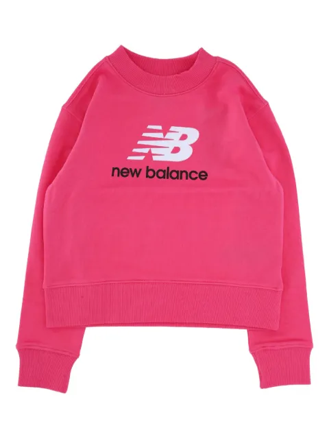 New Balance Kids logo-print sweatshirt 