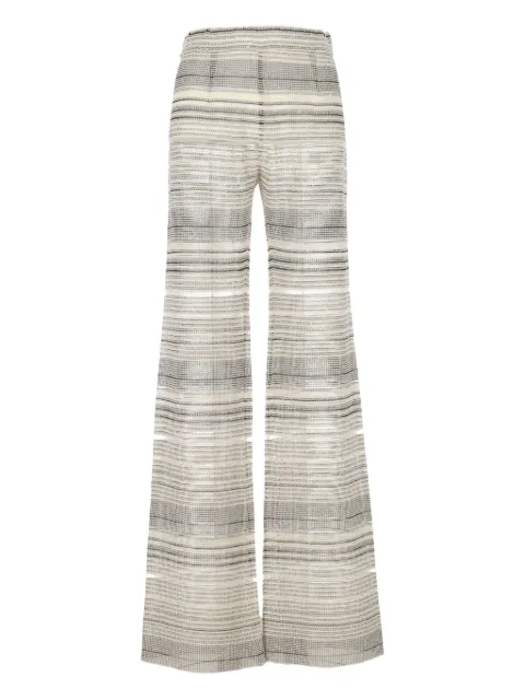 MRZ striped trousers