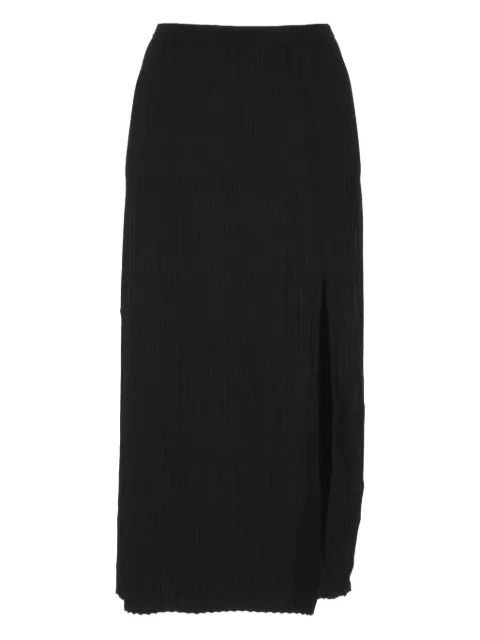 MRZ falda midi con abertura lateral