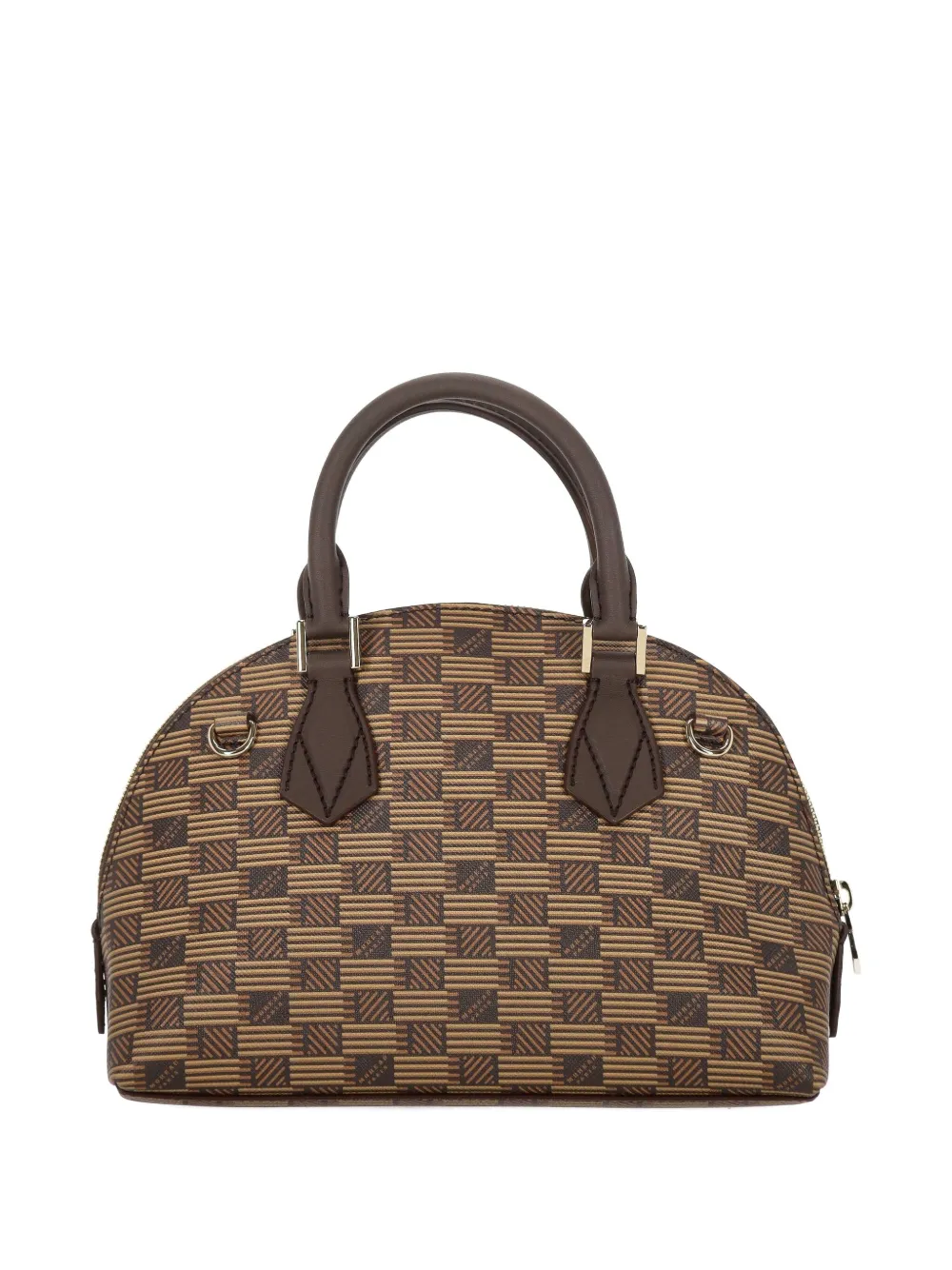 Moreau small Reina tote bag - Bruin