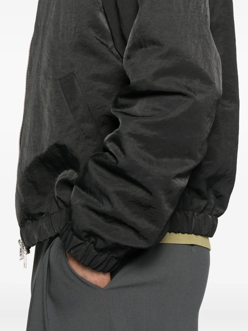 AMI Paris Jack met ritssluiting Zwart