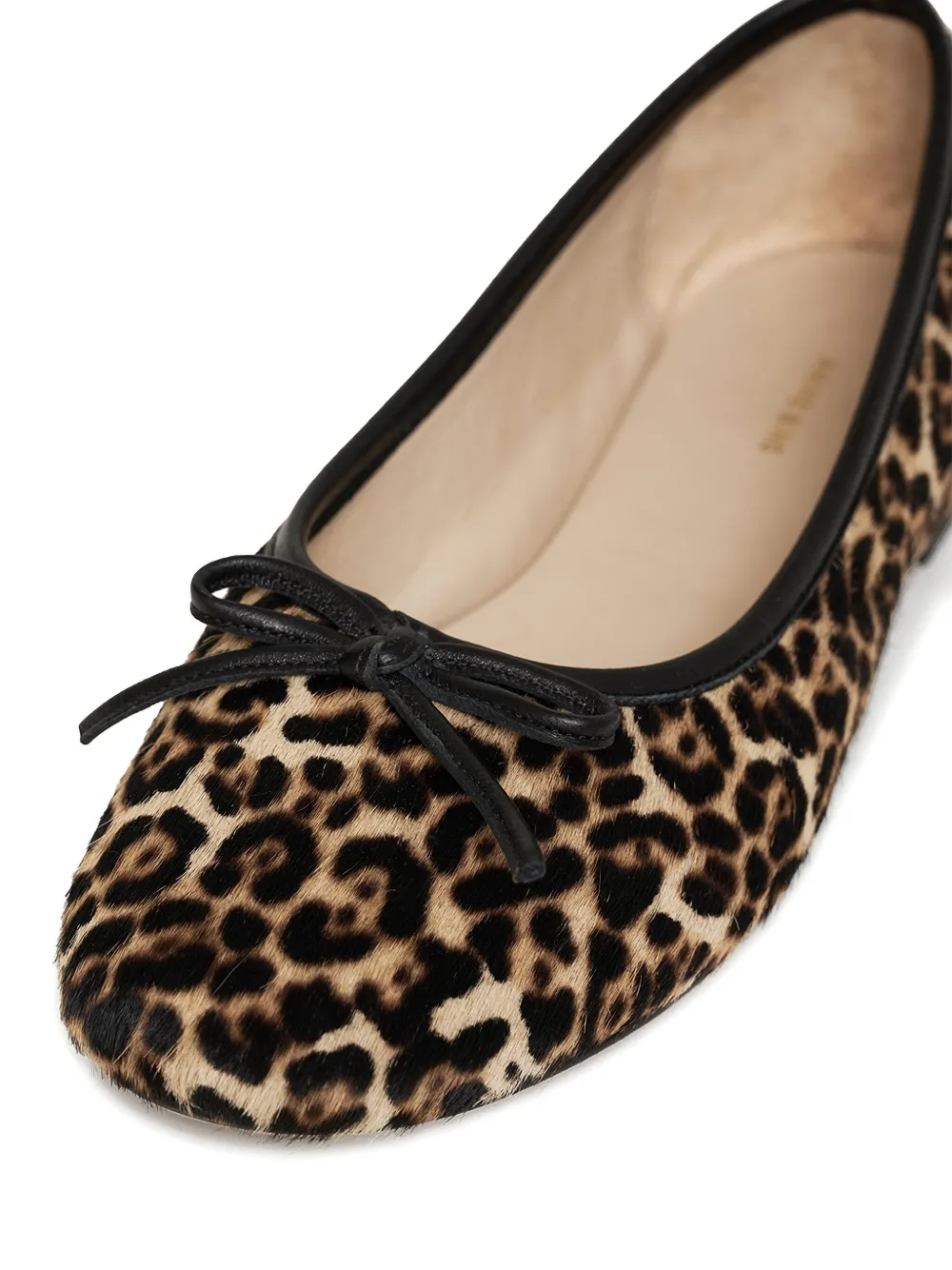 Anine Bing Jamie Leopard-patterm Flats In Animal Print