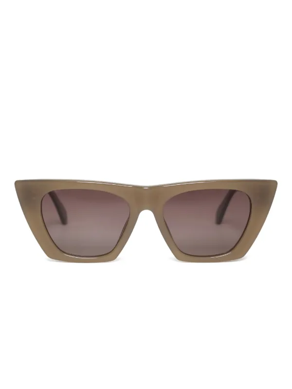 Anine Bing “Paris” sunglasses Anine Bing Paris Sunglasses | Dark Olive – tenley dietrich main image 3