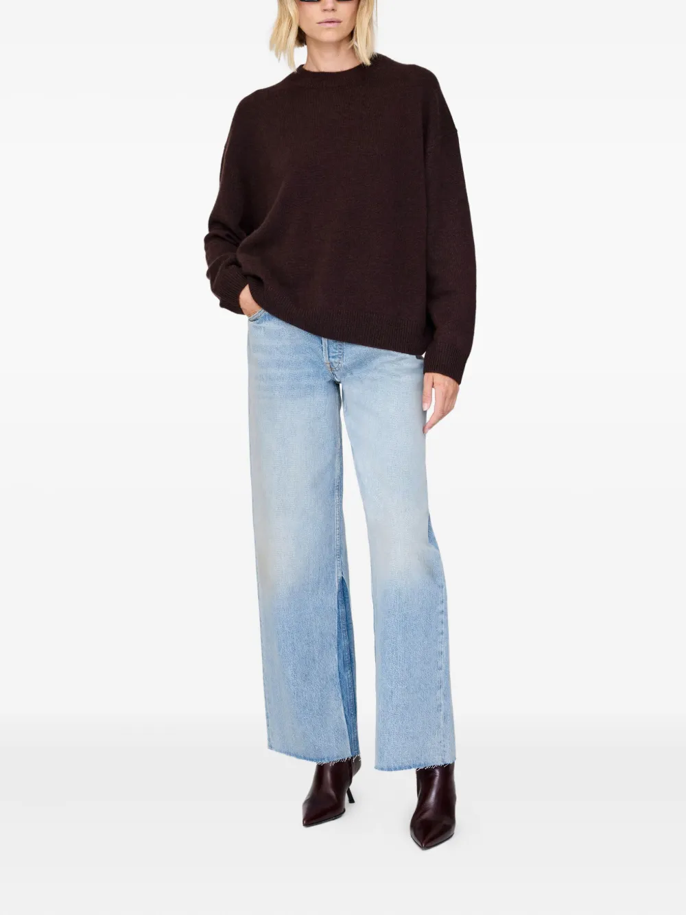 ANINE BING crew-neck sweater | Knitted Sweaters | Image 2
